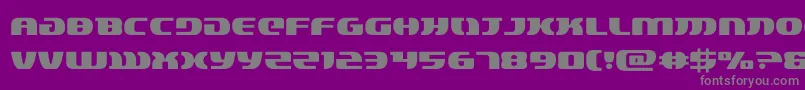 lordsith3 Font – Gray Fonts on Purple Background