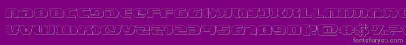 lordsith33d Font – Gray Fonts on Purple Background