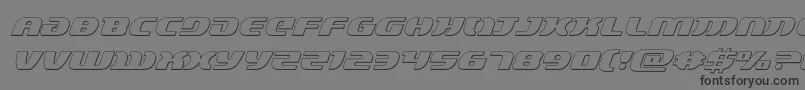 lordsith33dital-Schriftart – Schwarze Schriften auf grauem Hintergrund