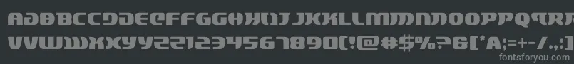 Шрифт lordsith3cond – серые шрифты на чёрном фоне