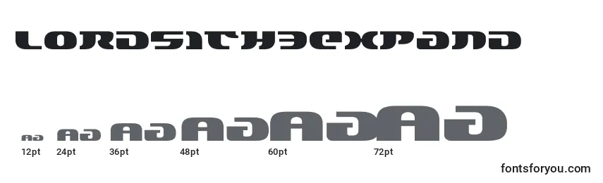 Lordsith3expand (132894) Font Sizes