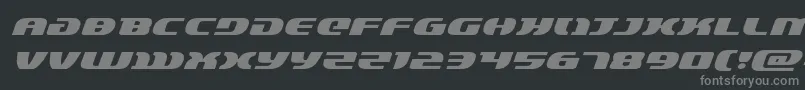 More about lordsith3expandital Font lordsith3expandital Font – Gray Fonts on Black Background