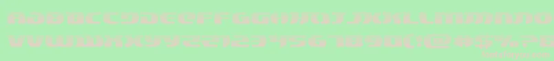 lordsith3grad Font – Pink Fonts on Green Background