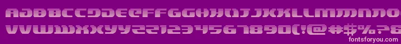 lordsith3grad Font – Pink Fonts on Purple Background