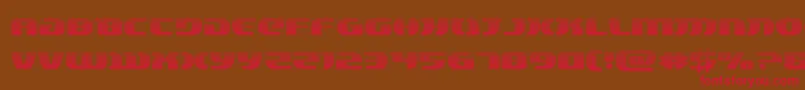 lordsith3grad Font – Red Fonts on Brown Background
