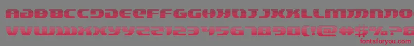 lordsith3grad Font – Red Fonts on Gray Background