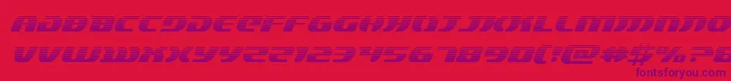 lordsith3gradital Font – Purple Fonts on Red Background