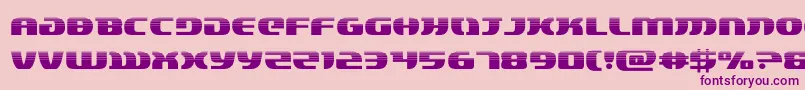 lordsith3half Font – Purple Fonts on Pink Background