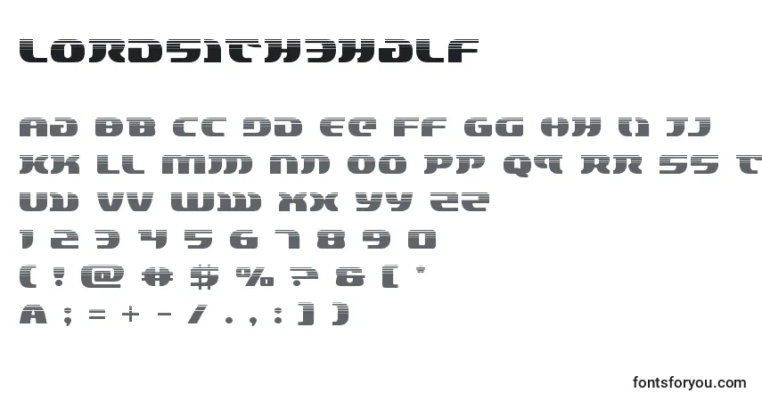 Lordsith3half (132903)フォント–アルファベット、数字、特殊文字