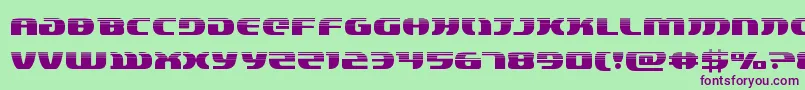 lordsith3half Font – Purple Fonts on Green Background