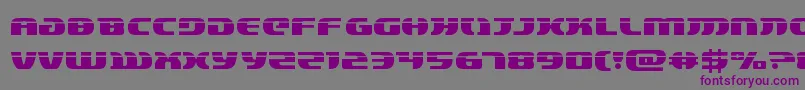 Шрифт lordsith3laser – фиолетовые шрифты на сером фоне
