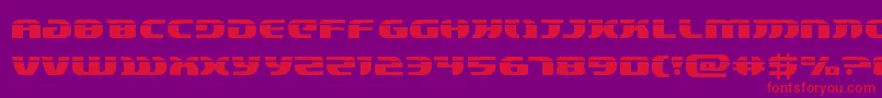 lordsith3laser Font – Red Fonts on Purple Background