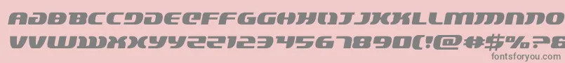 lordsith3semital Font – Gray Fonts on Pink Background