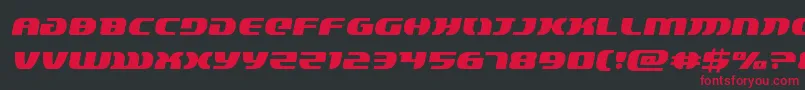 lordsith3semital Font – Red Fonts on Black Background