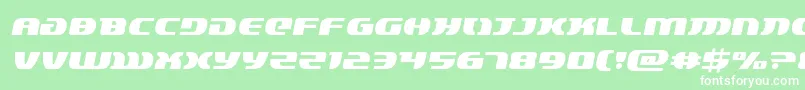 lordsith3semital Font – White Fonts on Green Background