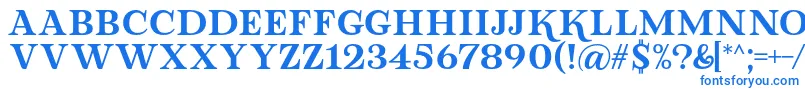 フォントLova Valove Serif Font by 7NTypes – 青いフォント