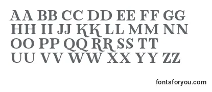 Schriftart Lova Valove Serif Font by 7NTypes