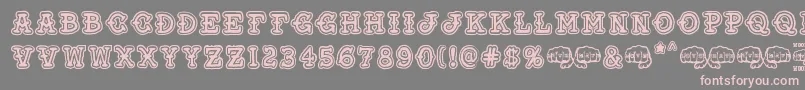 More about Love and Hate Font Love and Hate Font – Pink Fonts on Gray Background