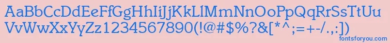 More about I831SlabRegular Font I831SlabRegular Font – Blue Fonts on Pink Background