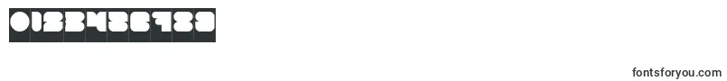 LOVE IS BLIND Inverse Font – Fonts for Numbers and Digits