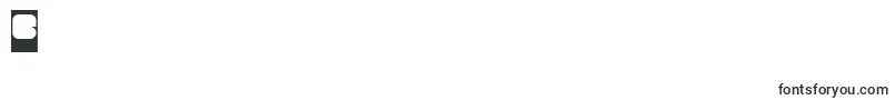 フォントLOVE IS BLIND Inverse – フォント数字6