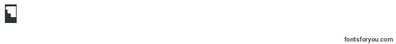 フォントLOVE IS BLIND Inverse – フォント数字7