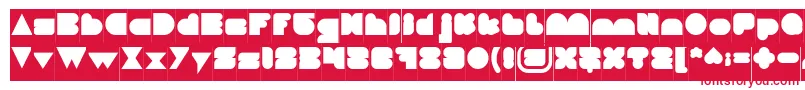 LOVE IS BLIND Inverse Font – Red Fonts
