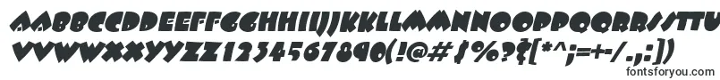 BeetlejuiceItalic-fontti – Lasten fontit