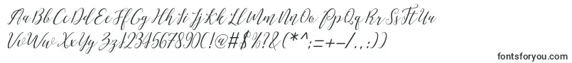 Love Malia Font – Hairline Fonts