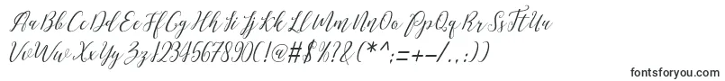 Love Malia-Schriftart – Schriftarten, die mit L beginnen