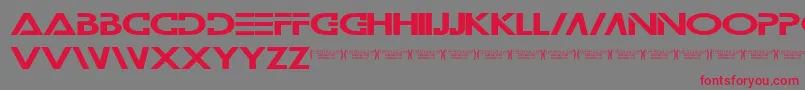 Wilamilita Font – Red Fonts on Gray Background