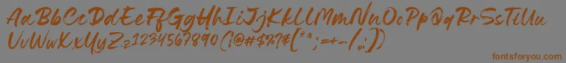 Más sobre la fuente Lovely Boys Font by 7NTypes D fuente Lovely Boys Font by 7NTypes D – Fuentes Marrones Sobre Fondo Gris