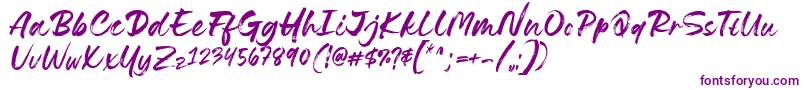 Lisätietoja Lovely Boys Font by 7NTypes D-fontista Lovely Boys Font by 7NTypes D-fontti – violetit fontit