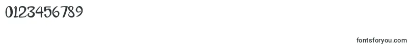 lovely honey Font – Fonts for Numbers and Digits