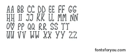 Schriftart Lovely Serifs