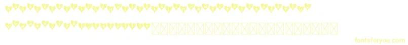 More about LovelyBalloon Font LovelyBalloon Font – Yellow Fonts on White Background