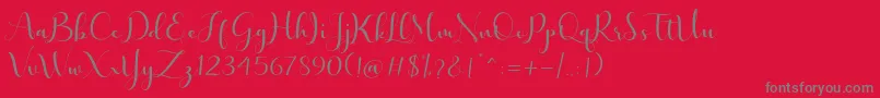 Шрифт lovelyvalentine free – серые шрифты на красном фоне