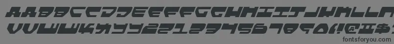 Lovev2i Font – Black Fonts on Gray Background
