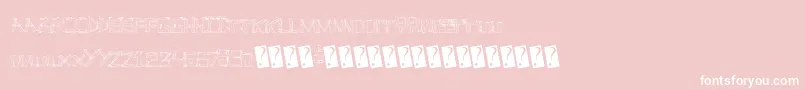 fuente Linefever – Fuentes Blancas Sobre Fondo Rosa