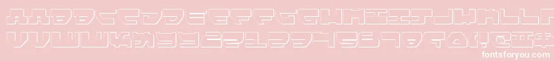 Lovev2s Font – White Fonts on Pink Background