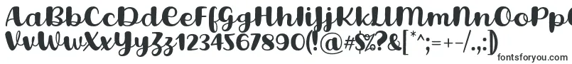 Шрифт Lovina Octover Five Regular Font by Situjuh 7NTypes – причудливые шрифты
