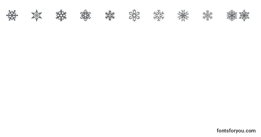 Lpsnowflake (133071) Font – alphabet, numbers, special characters