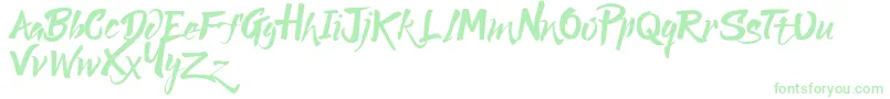 Fonte Lucky Dream Demo – fontes verdes