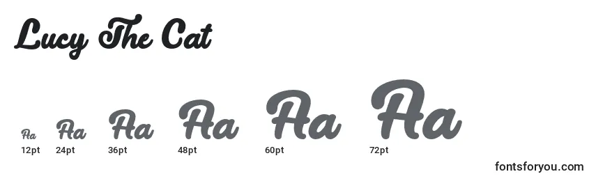 Lucy The Cat   Font Sizes