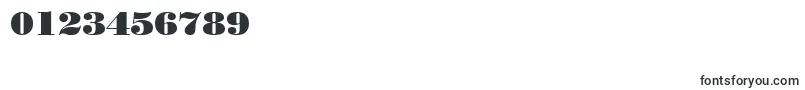 StandardposterCyrillic Font – Fonts for Numbers and Digits
