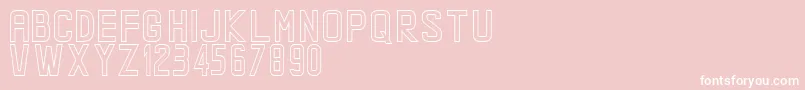 LUMOS THIN DEMO  Font – White Fonts on Pink Background