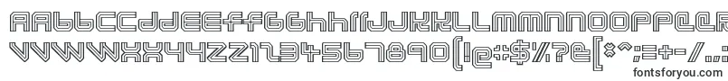 Шрифт lunasol aurora – блочные шрифты
