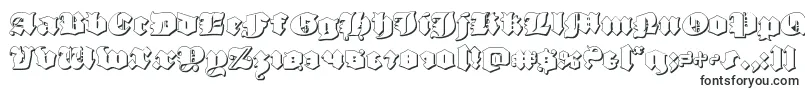 luxcontratenebras3d-Schriftart – Schriftarten, die mit L beginnen