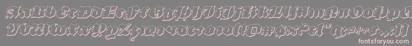 More about luxcontratenebras3dital Font luxcontratenebras3dital Font – Pink Fonts on Gray Background