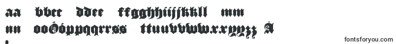 Czcionka luxcontratenebrascond – polskie czcionki